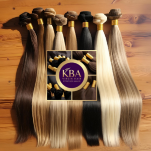 KBA Virgin Hair Line – Bone Straight Bundles